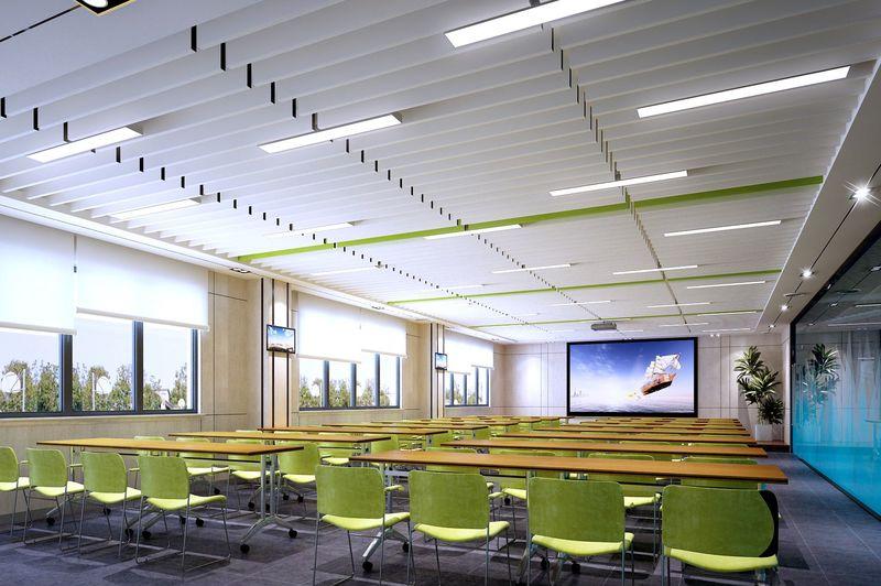 美智电子办公室现代科技风设计-7