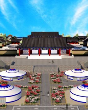 圆明园蒙古包的复原工作