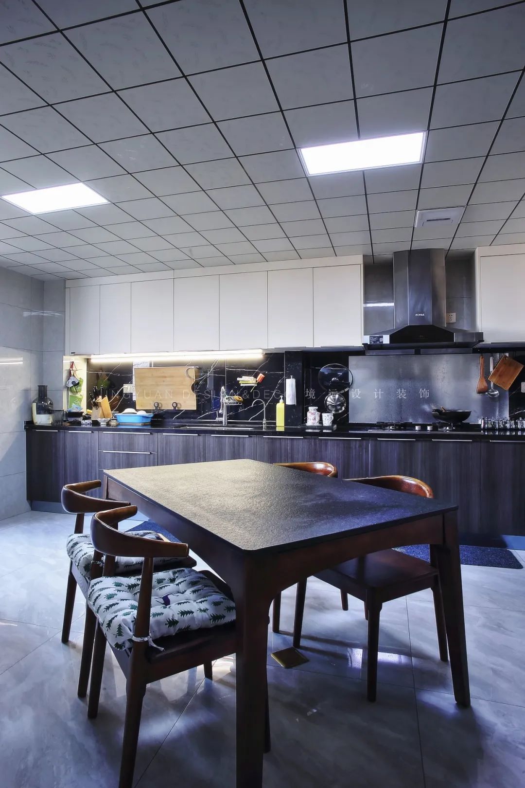 境远装饰 | 150㎡轻奢风,浓浓的艺术气息-41