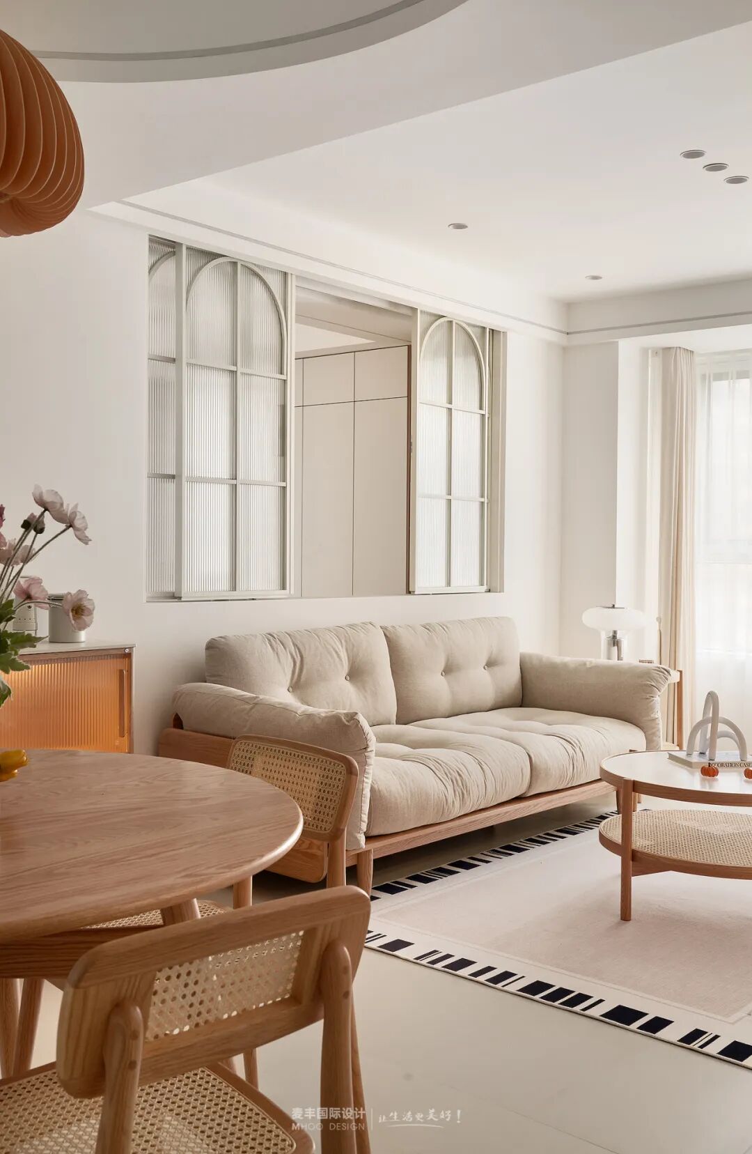 MHOO|湘云雅苑110m²现代原木风：原木之韵，镌刻时光的温柔诗篇-18