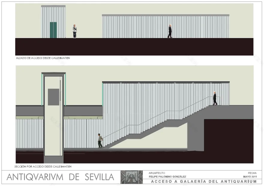 西班牙塞维利亚地下考古博物馆·“无界空间”的创意设计-25