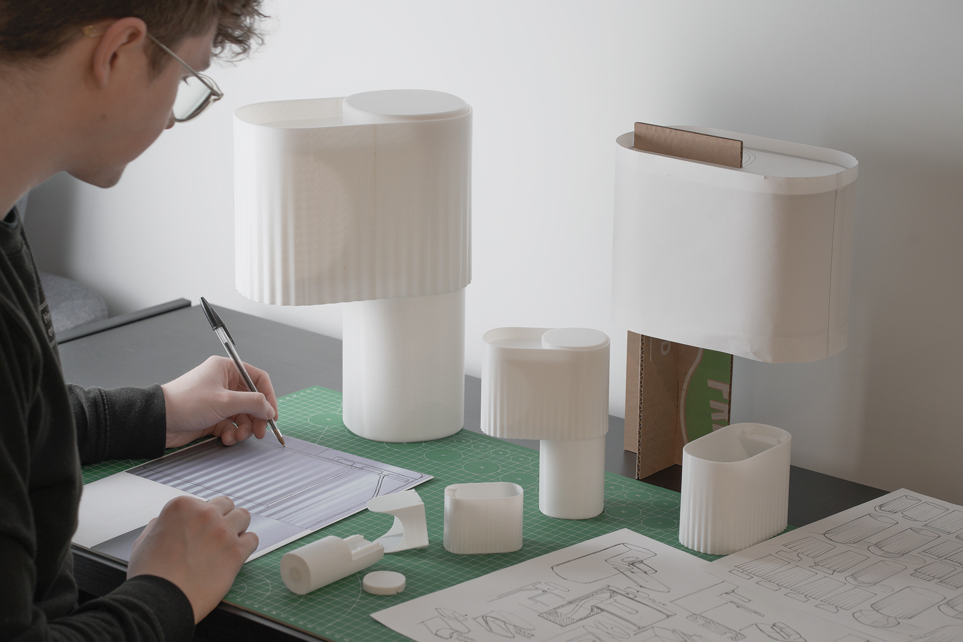 Encore  3D 打印灯丨Sam Gwilt-15