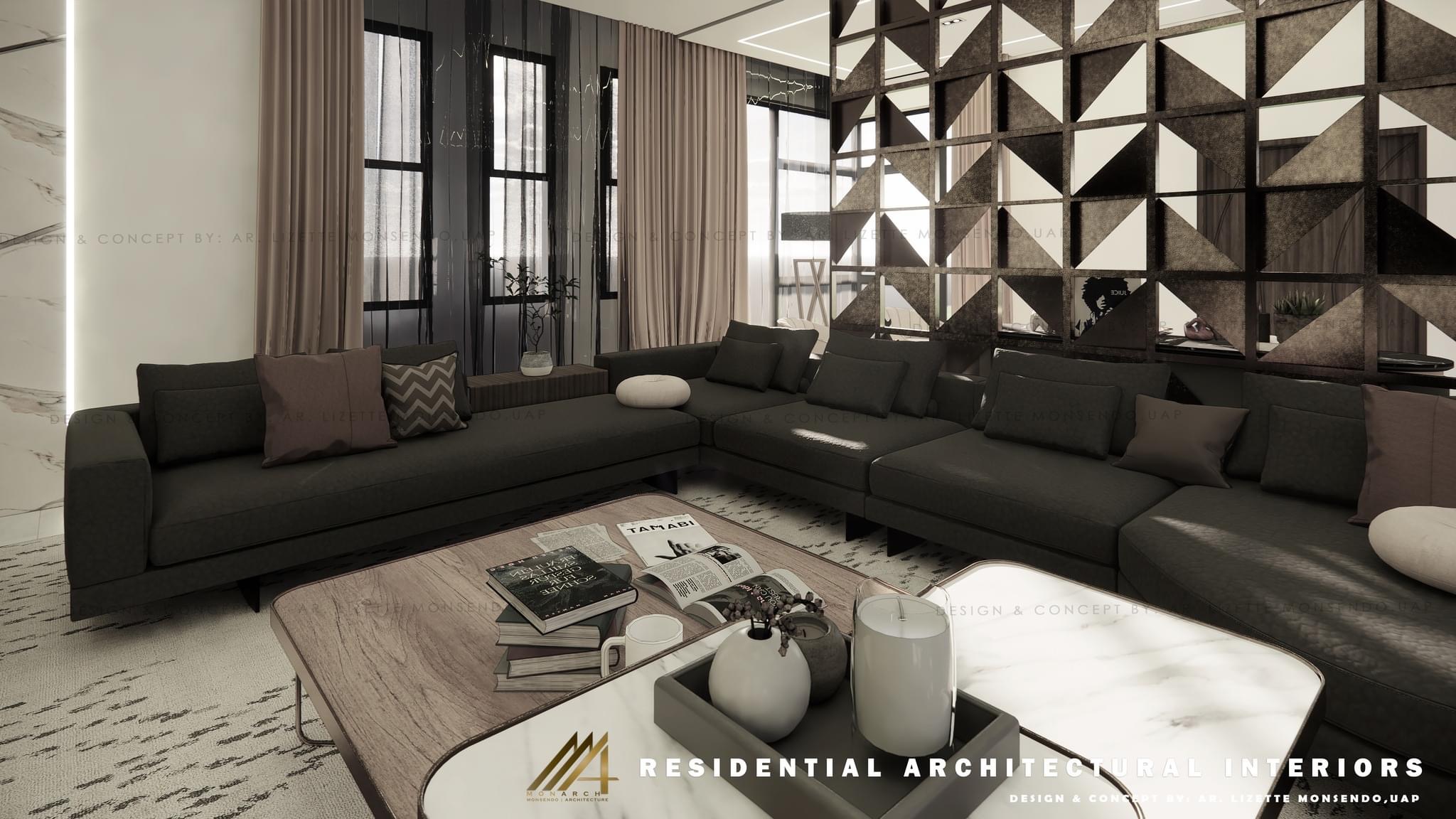 居住区域建筑内饰-12