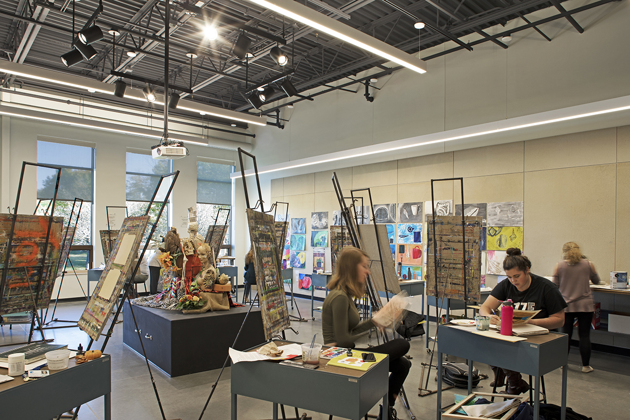 SLAM Collaborative 打造 Colby Sawyer 学院艺术中心-23