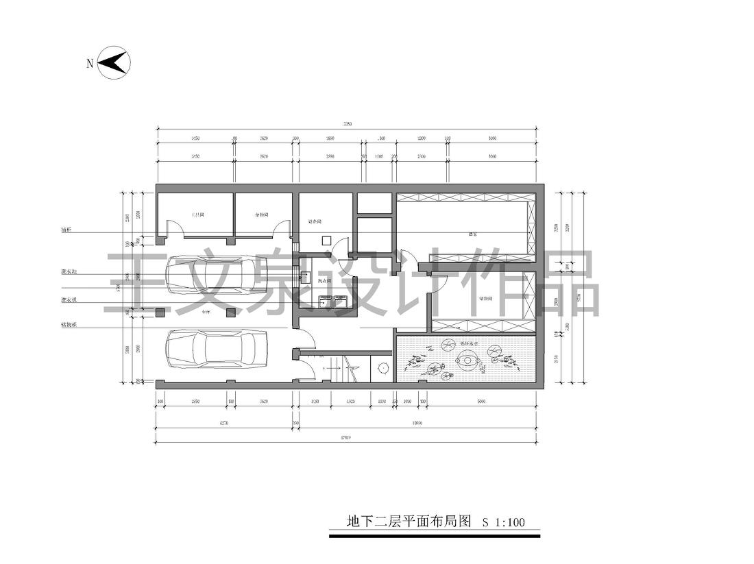 
法式欧式新中式别墅设计作品王文泉13 -2