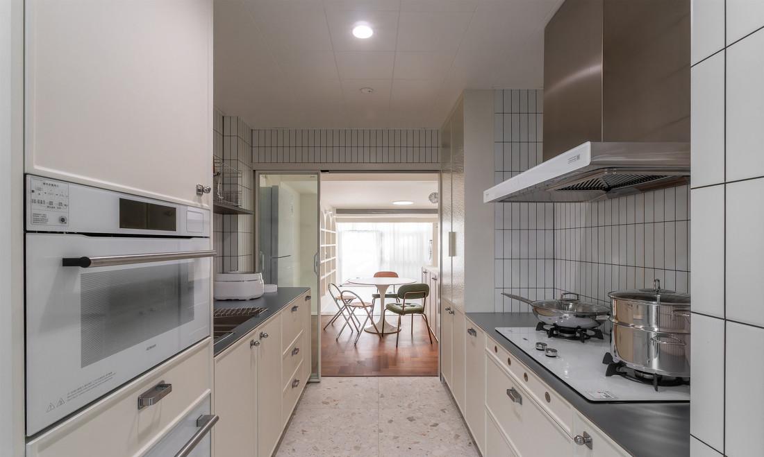 奶油复古风二居室-29