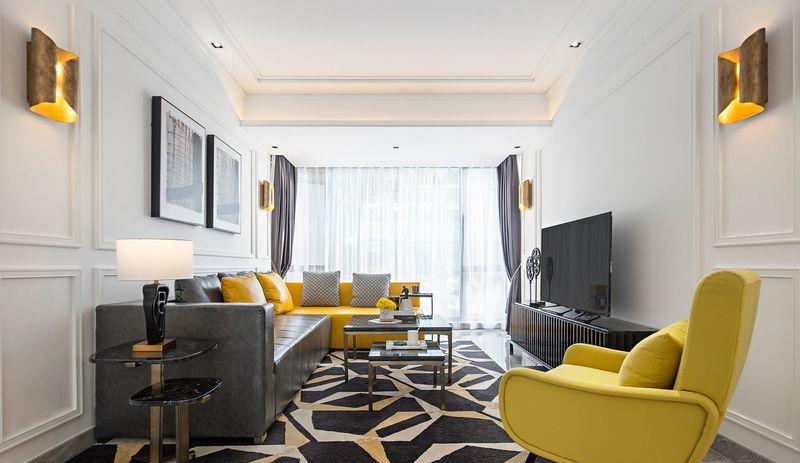 三亚半山香榭现代雅痞空间设计-9