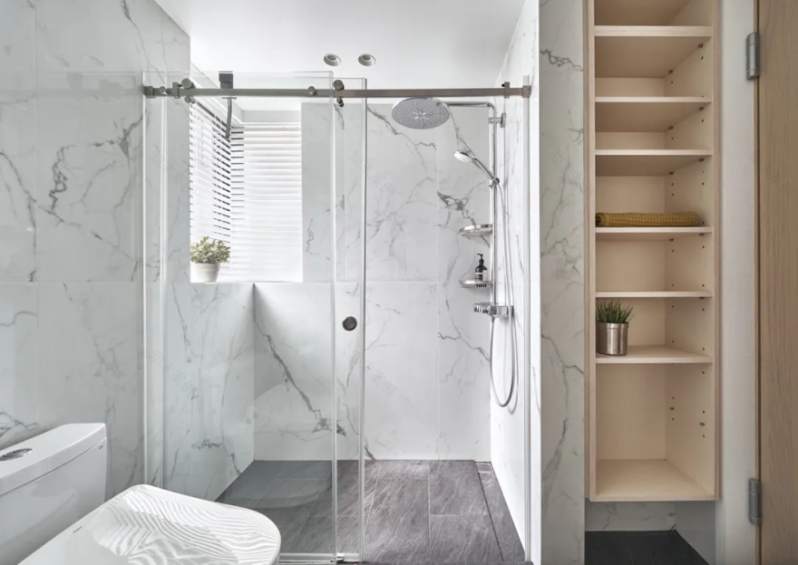 130 平高级灰原木三居-27