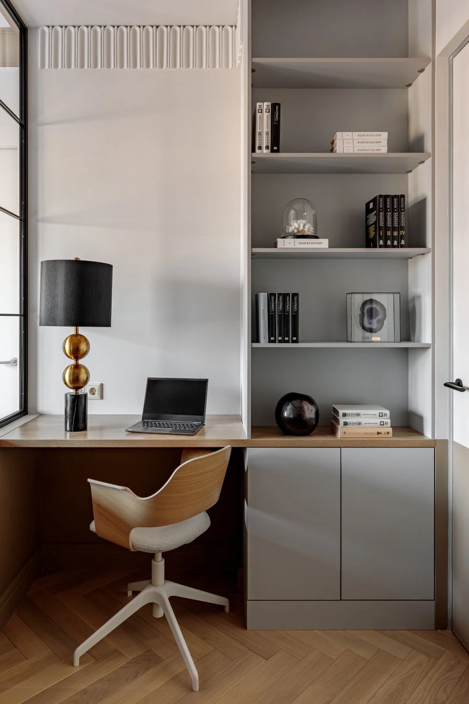 女生独居 51㎡公寓设计丨Olga Shumkina-33
