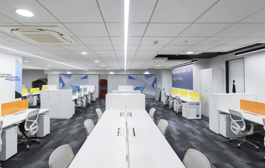 印度 Fedbank 银行总部室内设计-30