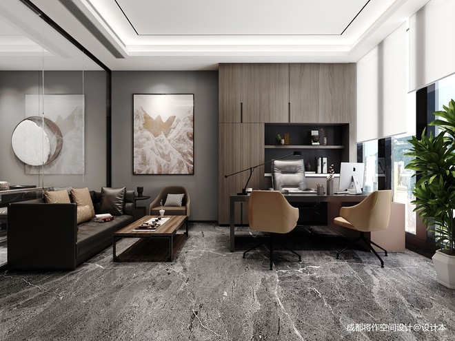 利亚德集团成都总部办公室装修丨中国成都-16