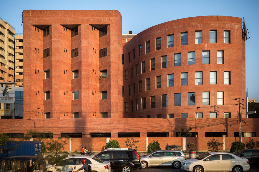 孟加拉道路和公路部外国援助项目办公楼丨框架建筑师-8