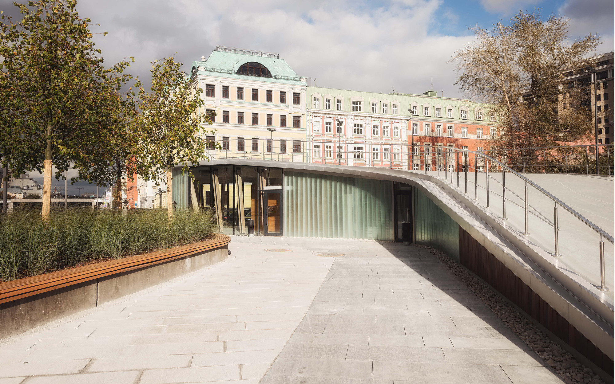 Krymskaya 堤坝景观公园丨俄罗斯莫斯科丨Wowhaus Architecture Bureau-8