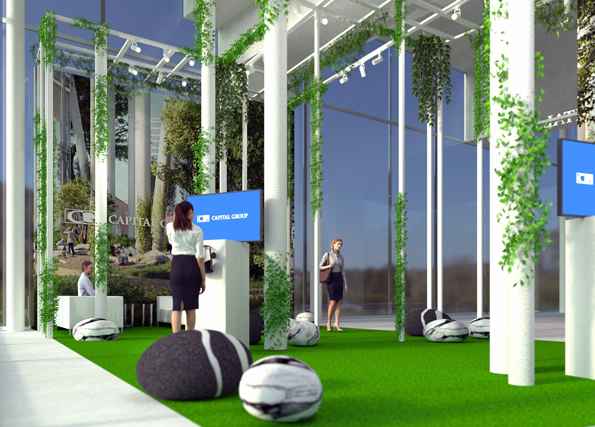 CAPITAL GROUP exhibition booth-3