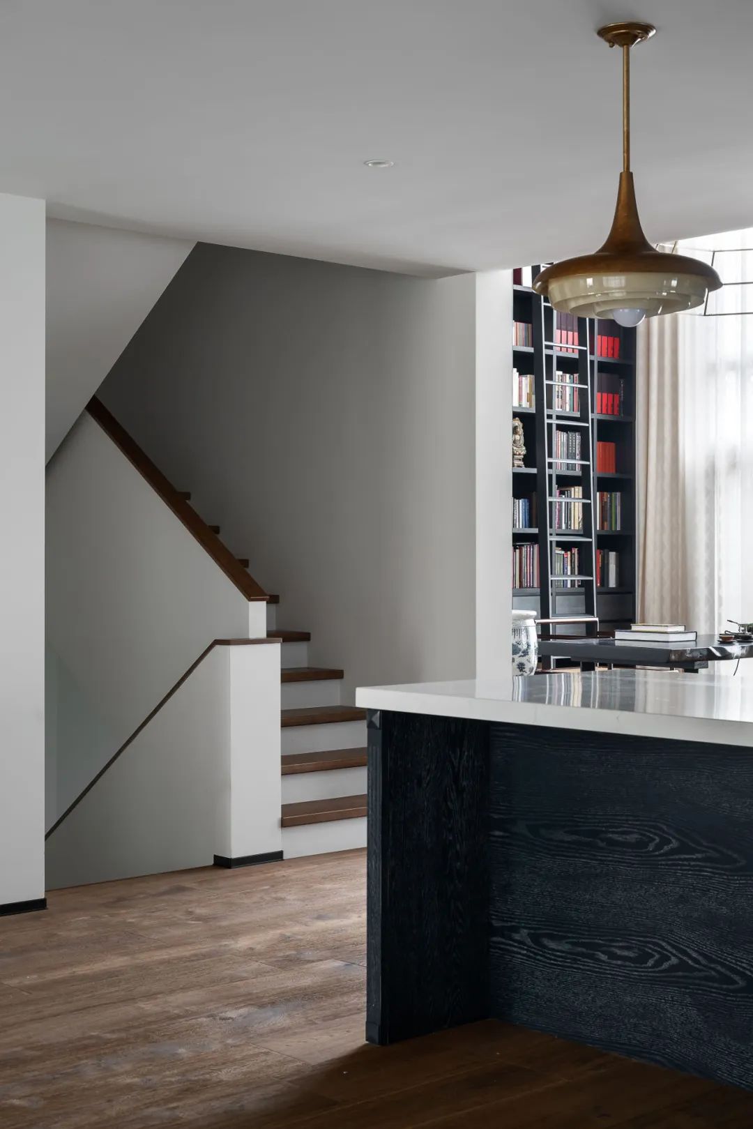 恒大·御景半岛中古混搭风住宅设计丨中国重庆丨SV.D舍唯空间美学-44