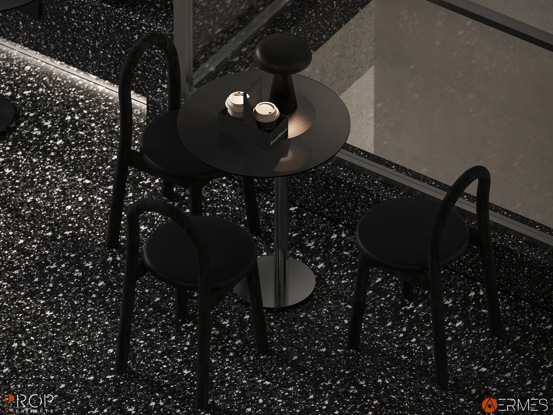 豆浪咖啡馆丨沙特阿拉伯丨PROP & AERMES ARCHITECTS-20