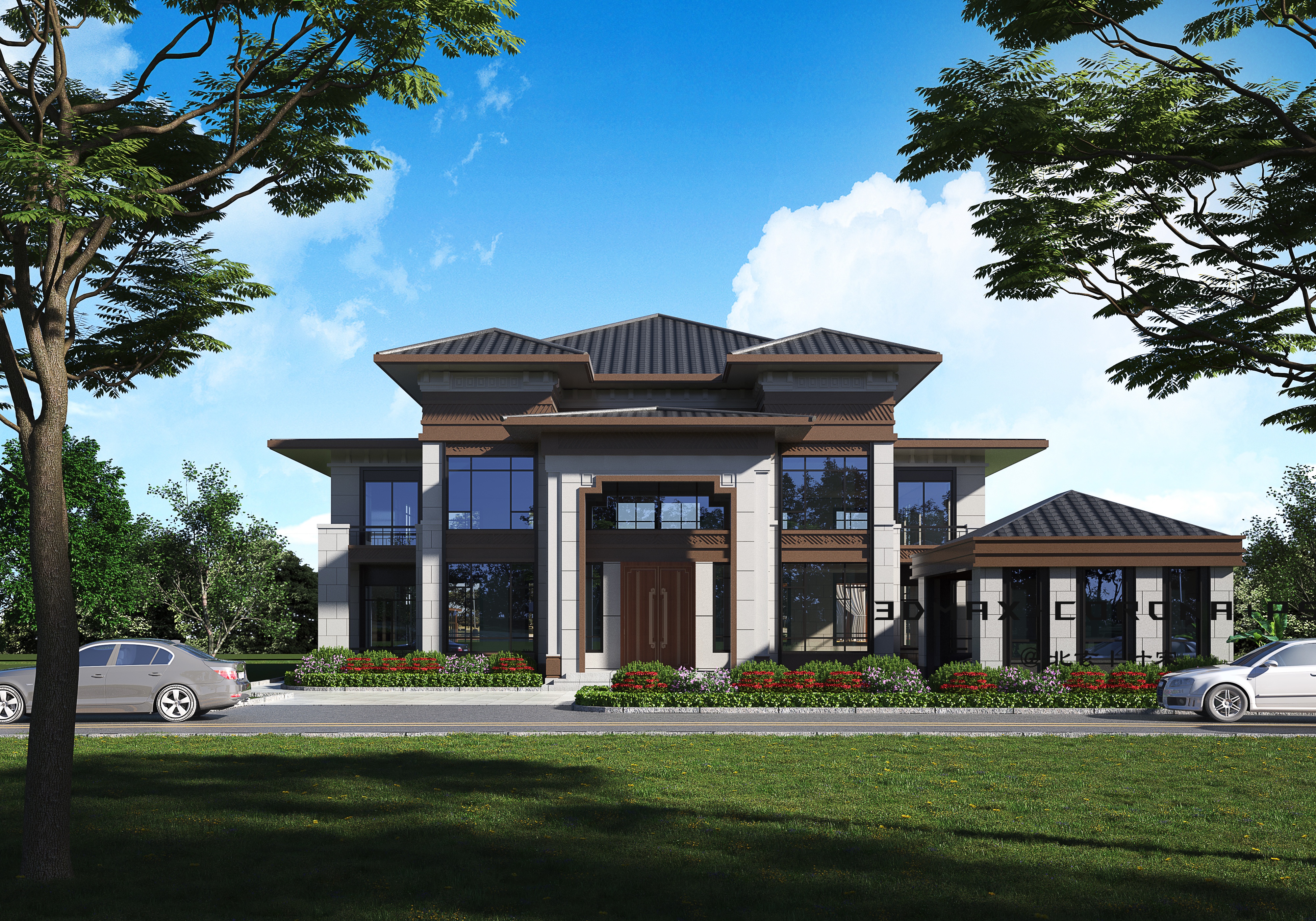 别墅外观设计丨大宅设计-8