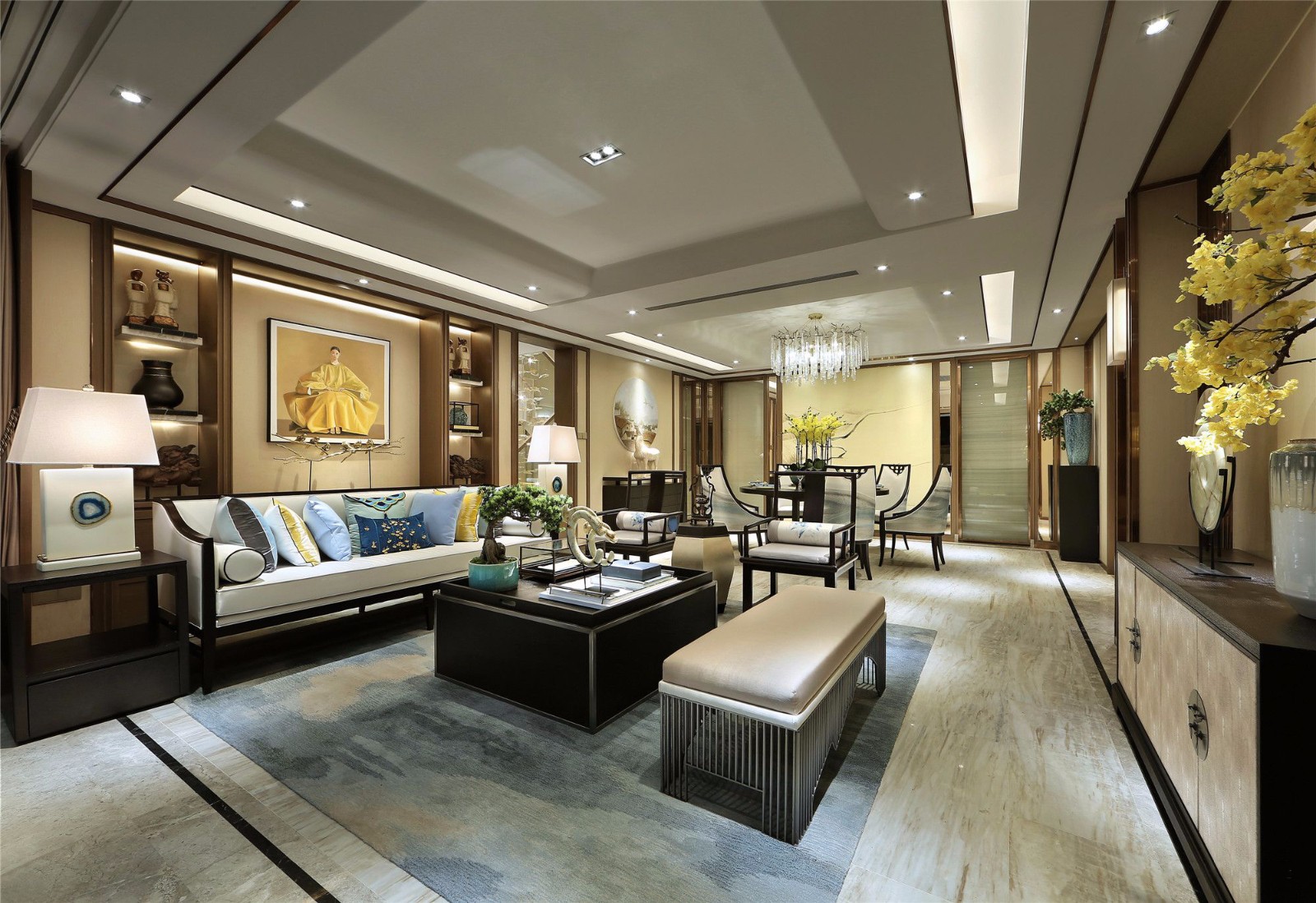 莆田正荣府样板房中式叠排户型-3