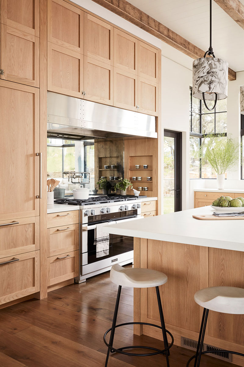 加州现代牧场别墅，自然石材与葡萄园的完美融合-10