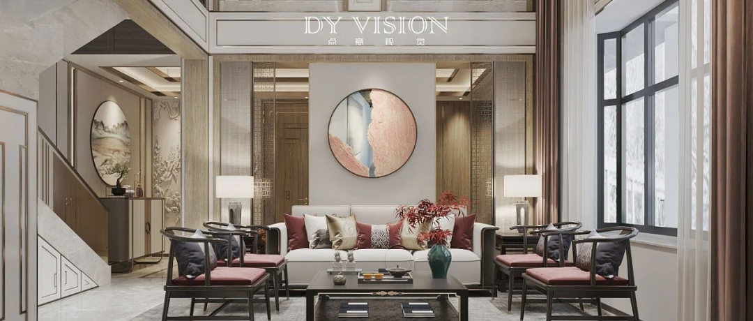 作品欣赏 | 侘寂风客厅，用光影制造仪式感！-24