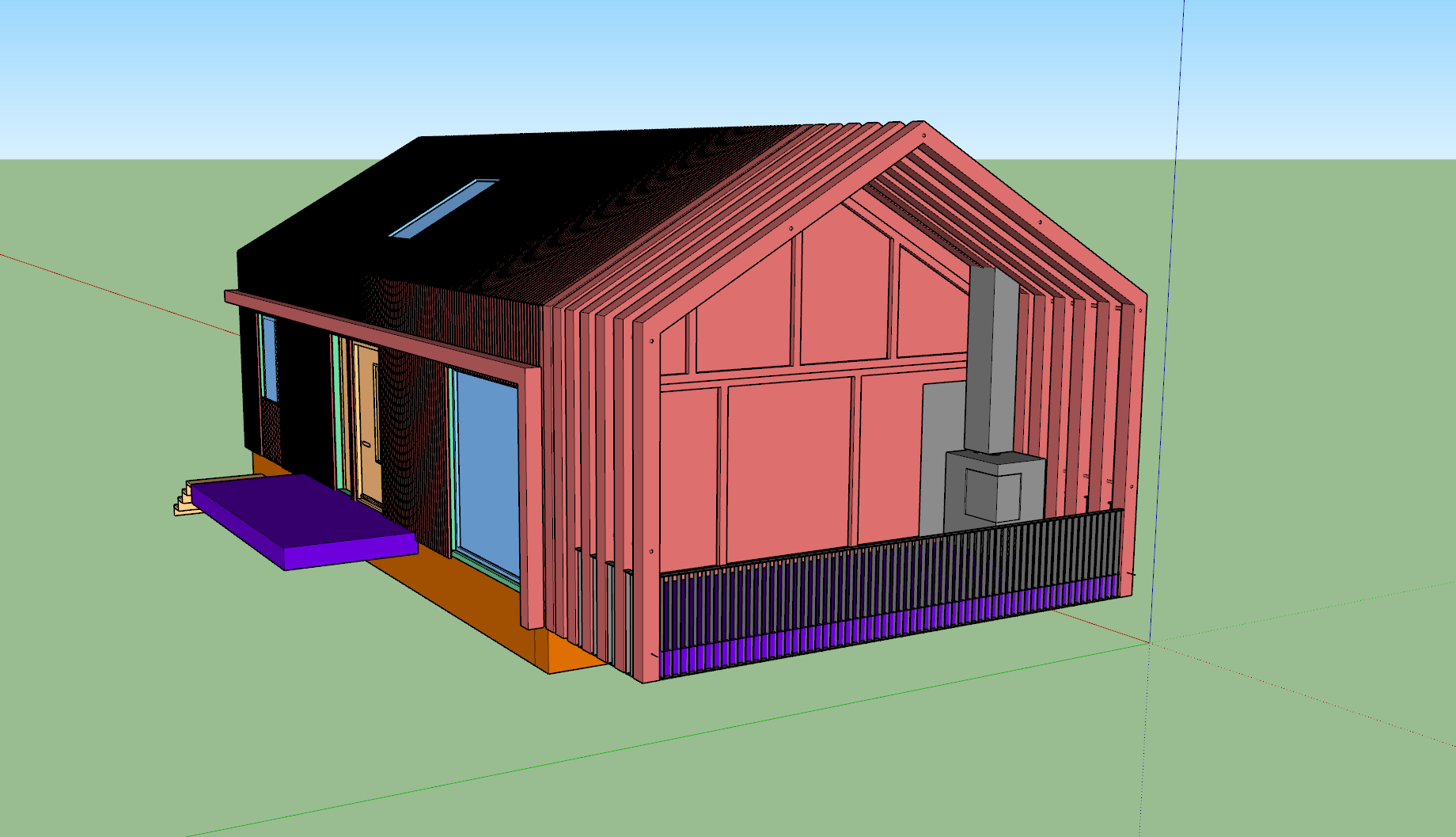 现代木制小屋设计-6