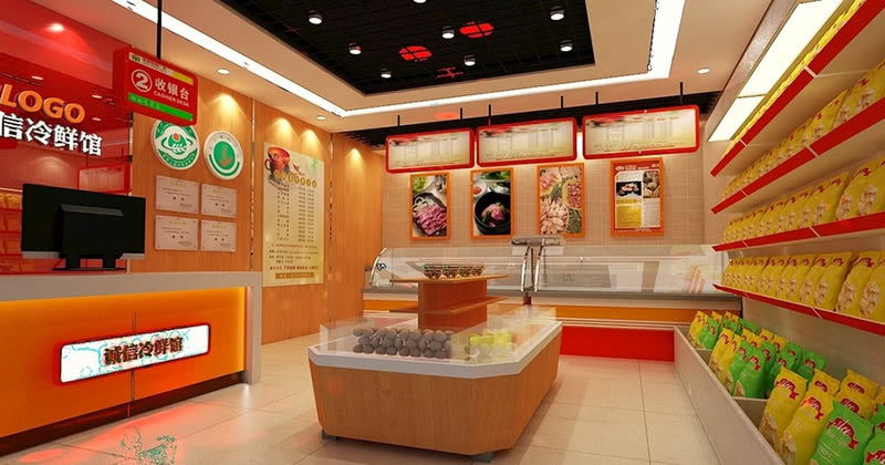 简约风格打造便利店、饰品店、杂货店三合一空间-1