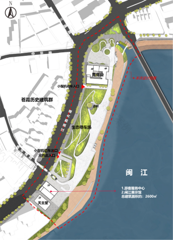 闽江之心·福州青年广场设计丨中国福州-3