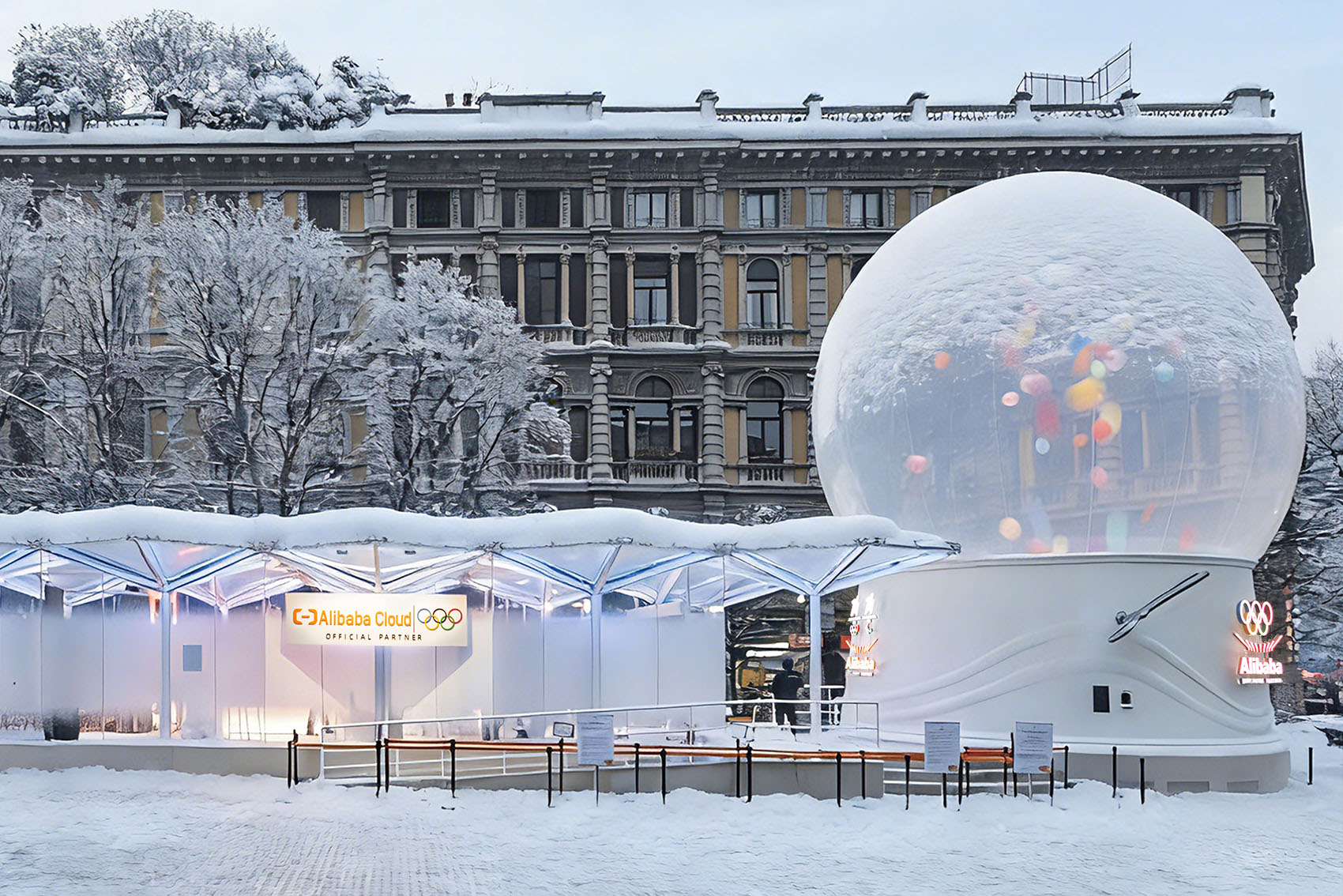 阿里巴巴冰上奇境 丨意大利米兰丨空间站建筑师事务所-10