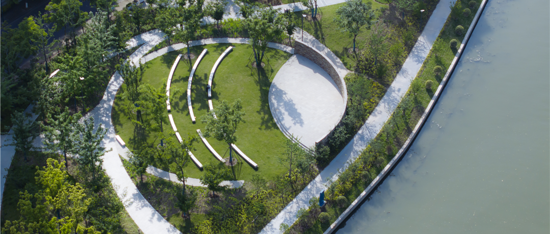 境誉|上海“15分钟社区生活圈”优秀案例入围！嘉定区横沥河水岸文脉贯通“漫享步道”-119