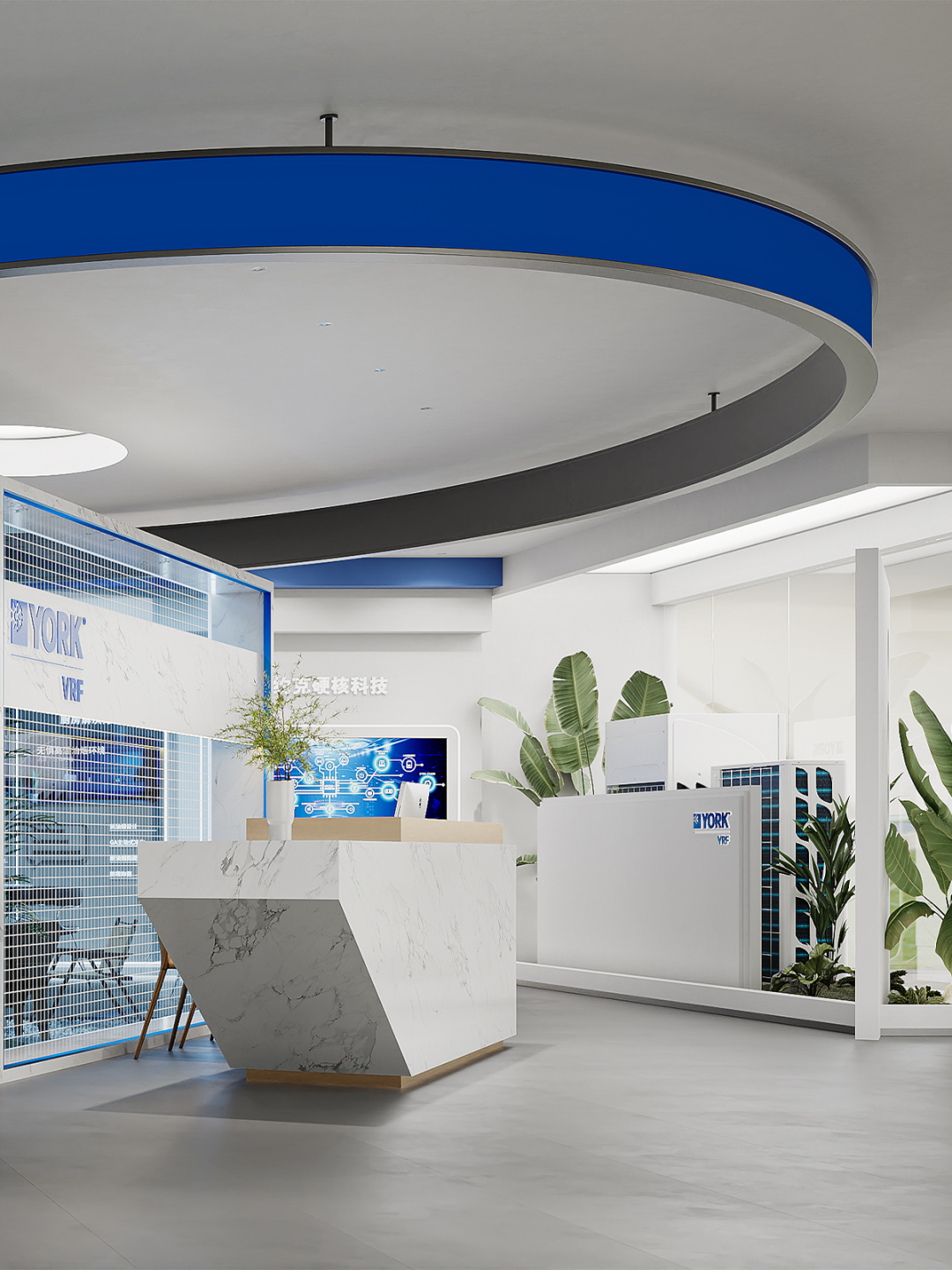 约克中央空调展厅丨中国陕西丨周笙笙全案设计工作室-6