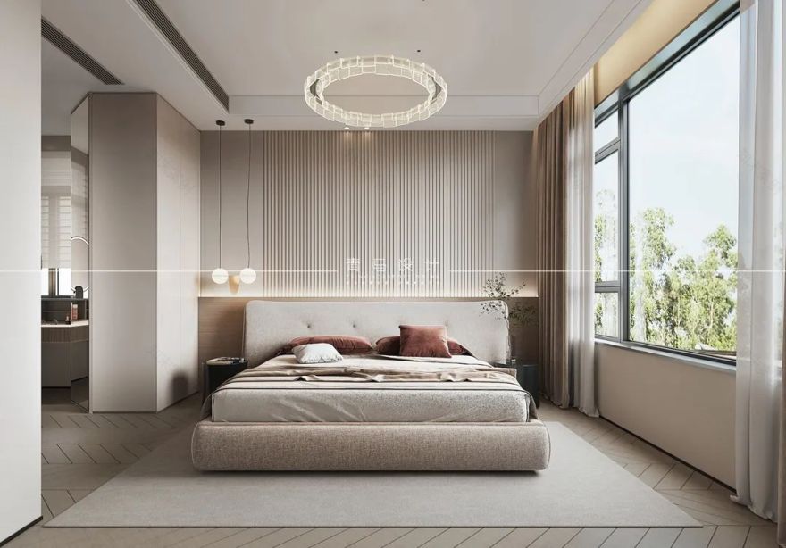 东原印未央现代下叠空间设计丨中国西安丨青马别墅设计-49