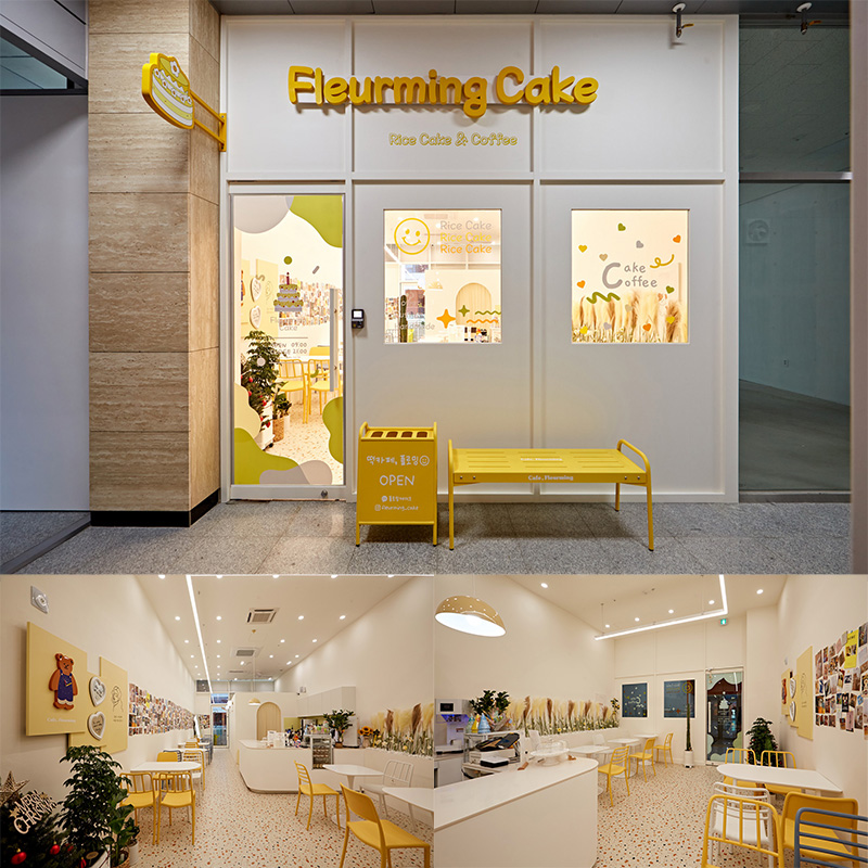 17 分满分的黄色咖啡厅设计-1