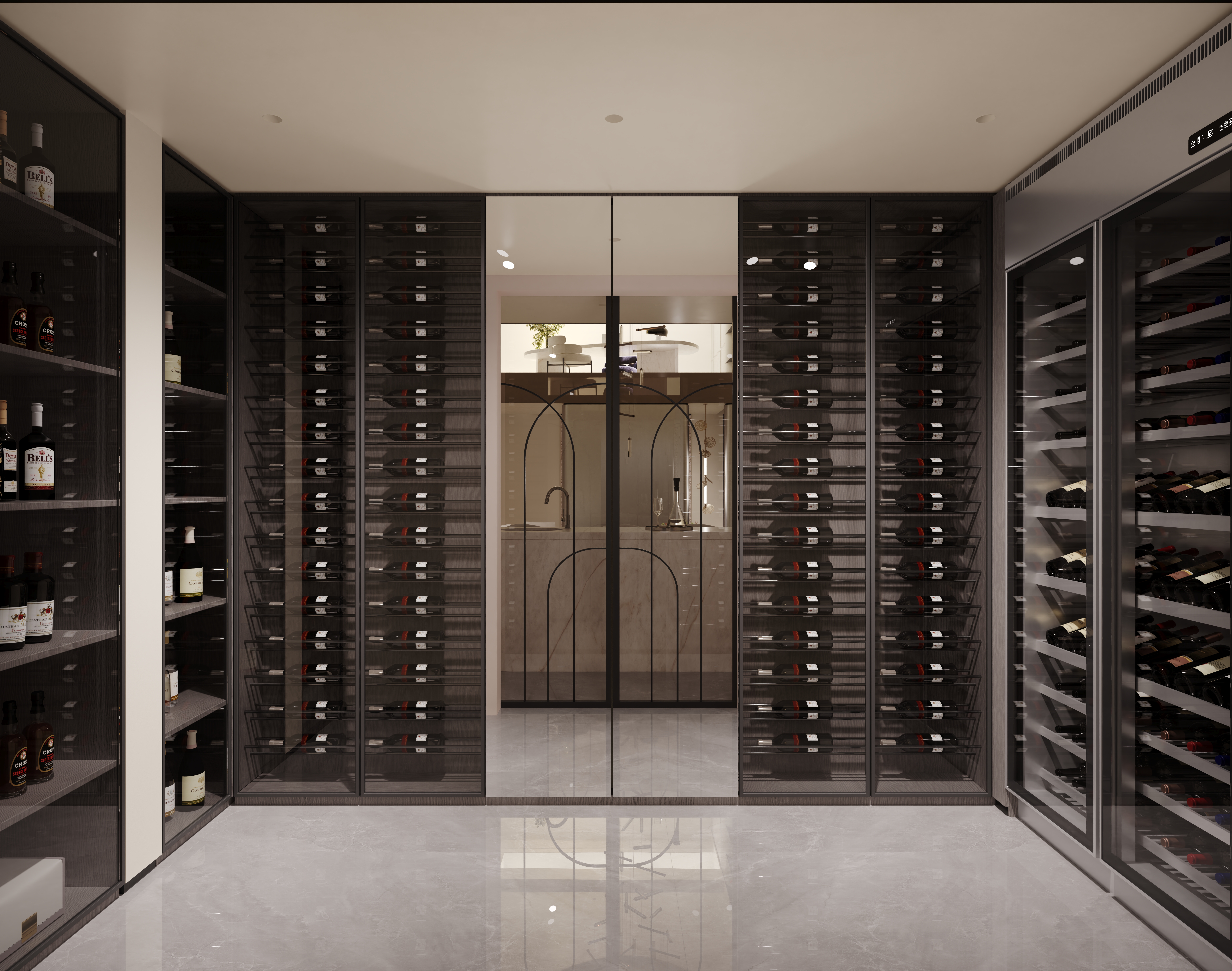 近期渲染 挑空别墅-34