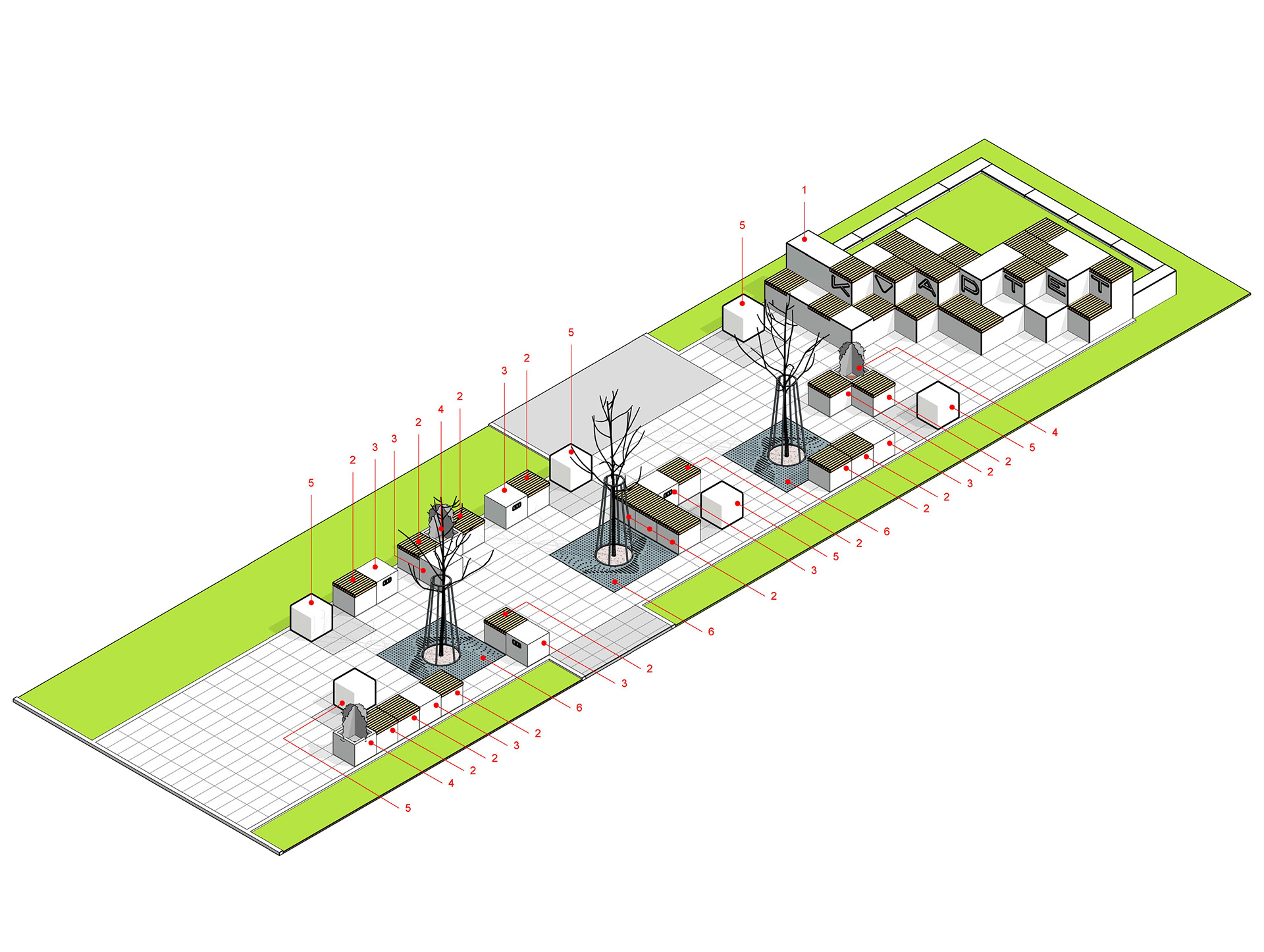 ЖК "КВАРТЕТ" 小区景观设计丨俄罗斯奔萨-9