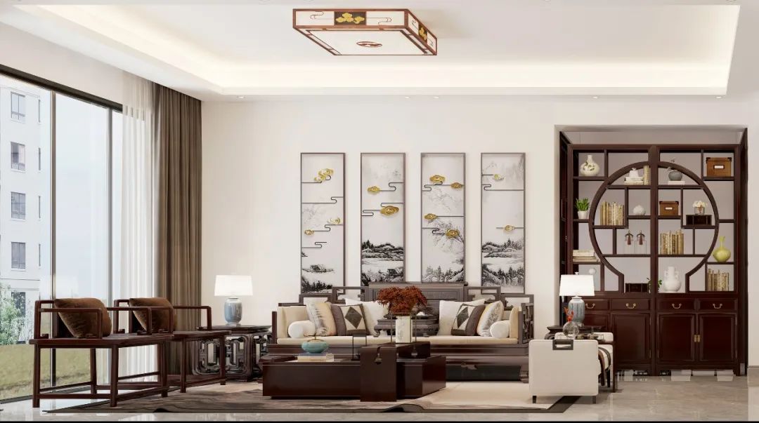 新中式设计，东方美学与现代元素的完美融合-6