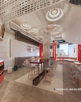 京腔调 · 宫廷国潮风餐饮空间设计丨中国兰州丨翎栖设计