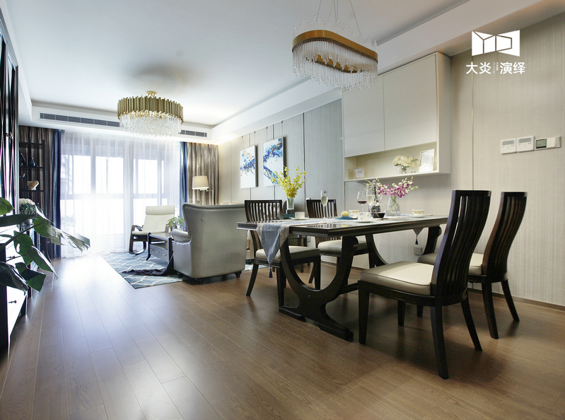 万科御桥海奇 158 平美式 Artdeco 精装案例解读-14