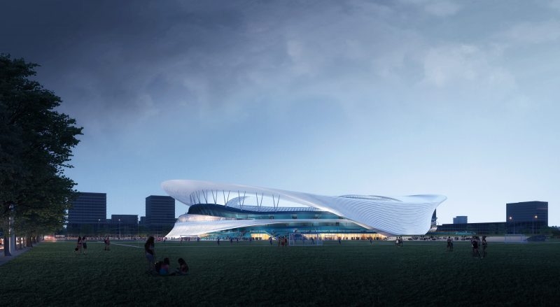 青岛亚洲杯足球场丨中国青岛丨北京市建筑设计研究院有限公司BSD设计所-27