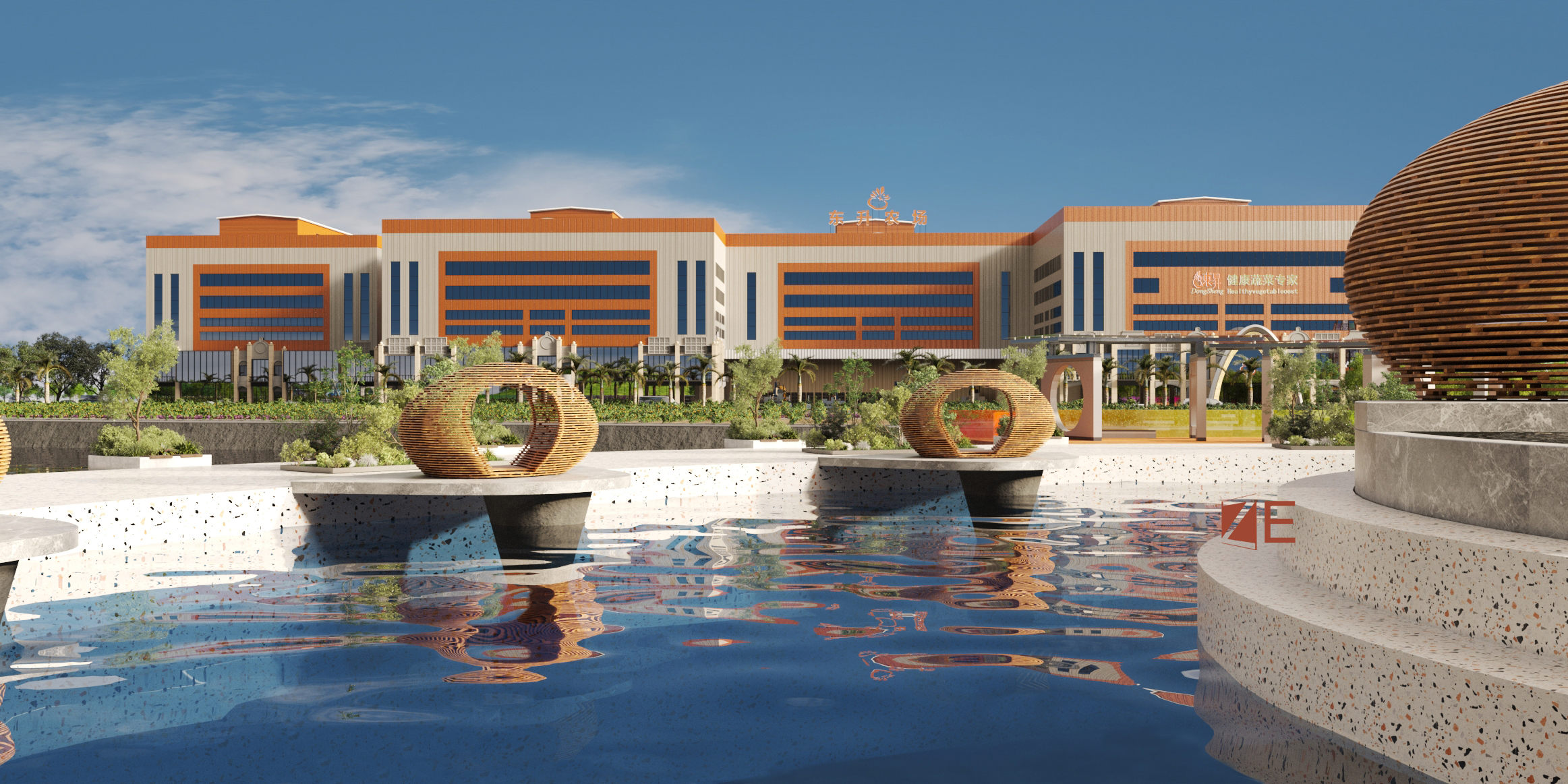 大型现代化农场-1