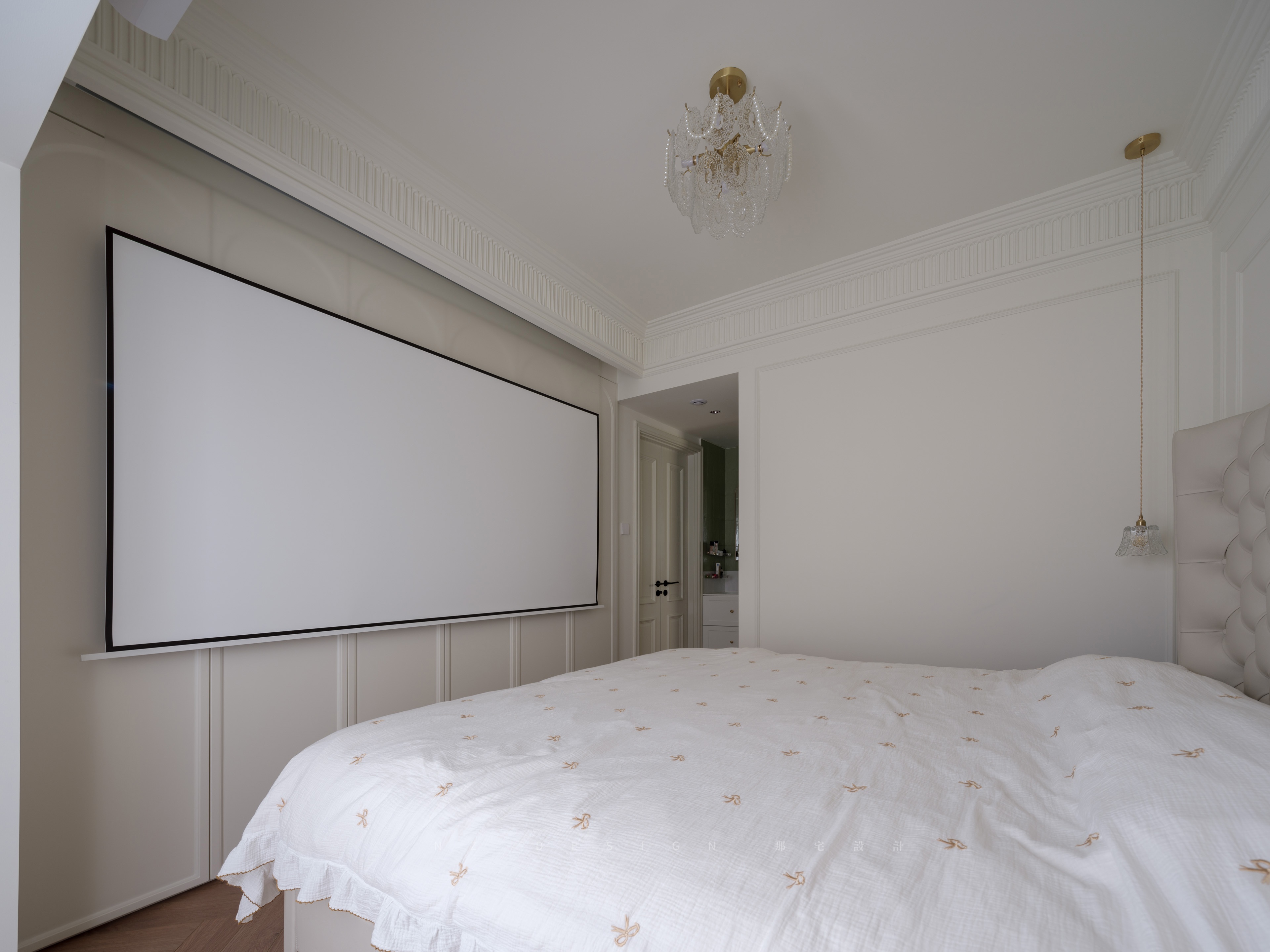 90后两人一猫的惬意法式奶油风丨中国深圳丨那宅设计事务所-77