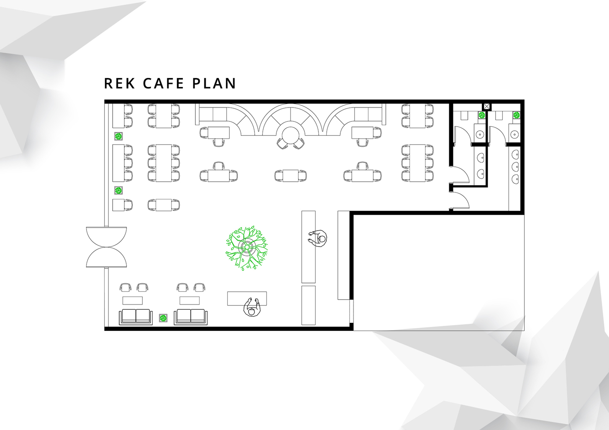 REK CAFE & RESTAURANT 室内设计丨阿联酋沙迦-27