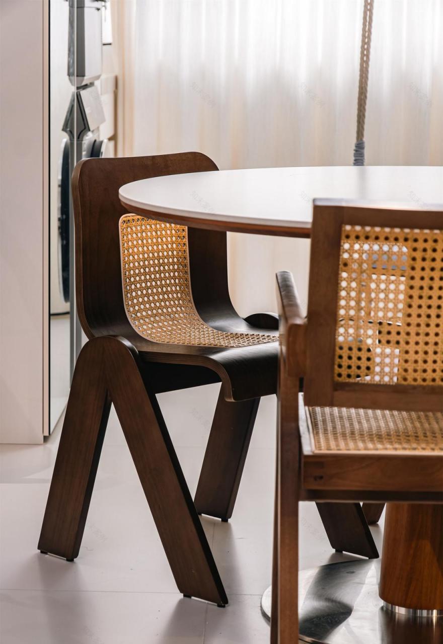 96㎡中古混搭风四居室装修-19