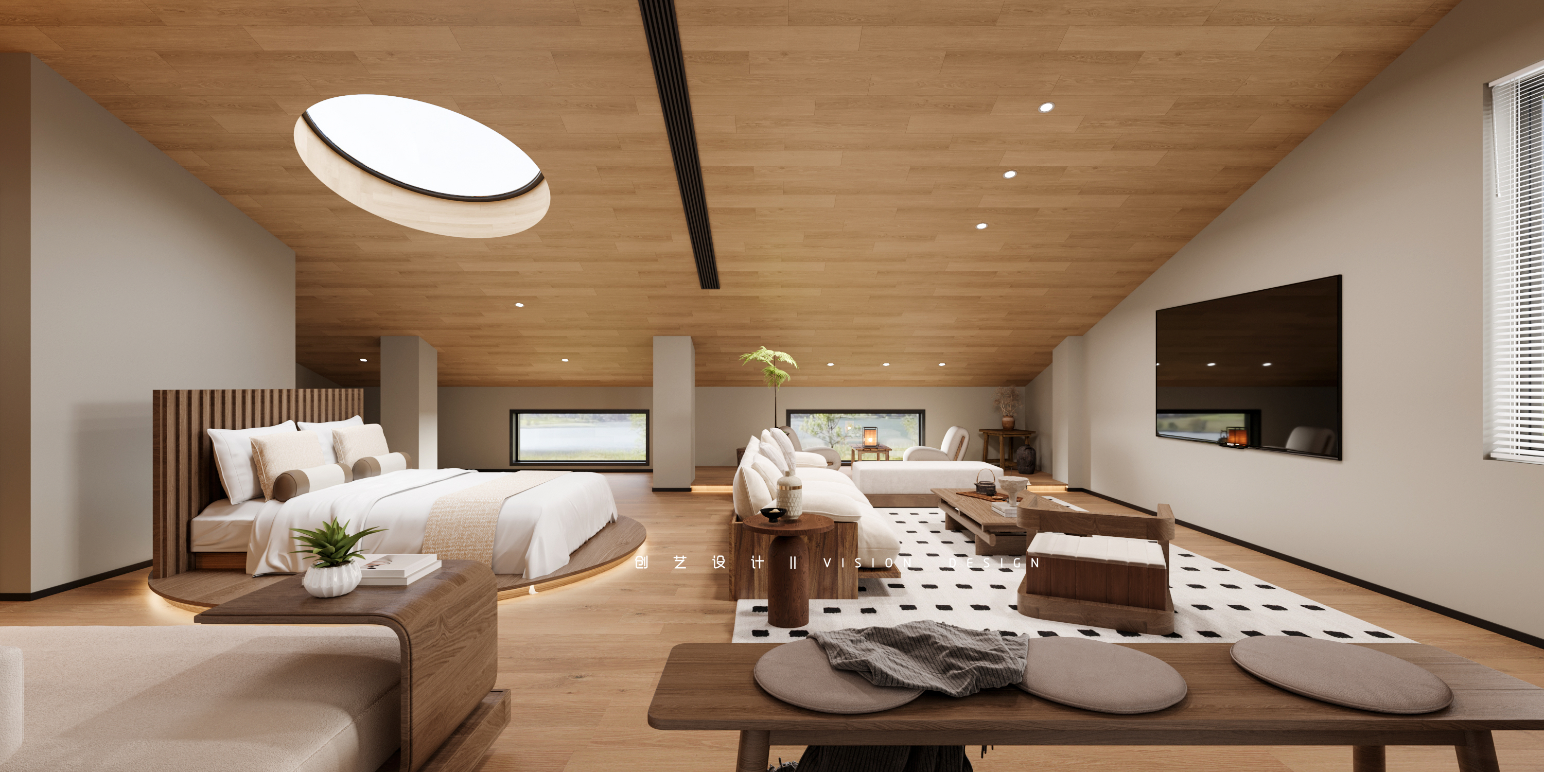 谷韵山乡/民宿酒店/3D效果图-7