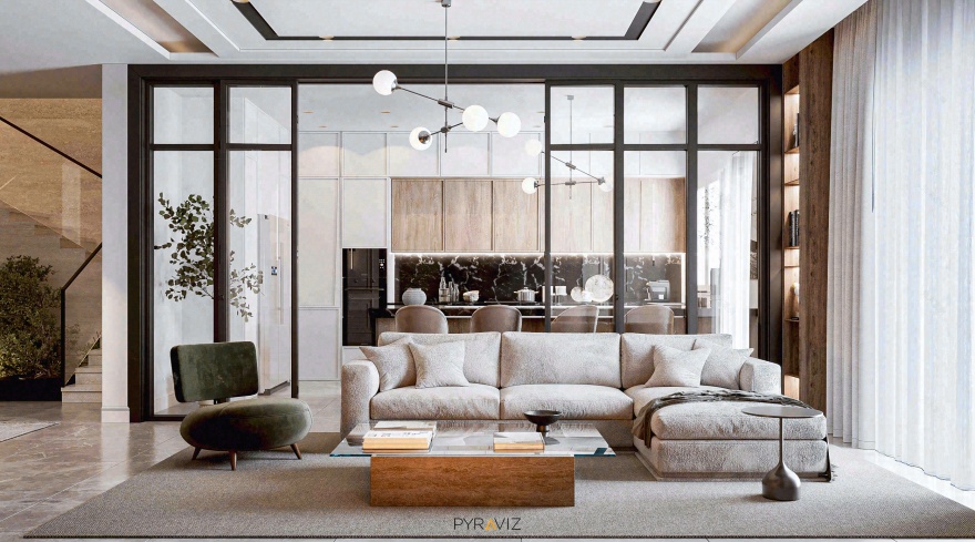 私人新古典主义别墅丨沙特阿拉伯利雅得丨PYRAVIZ-2