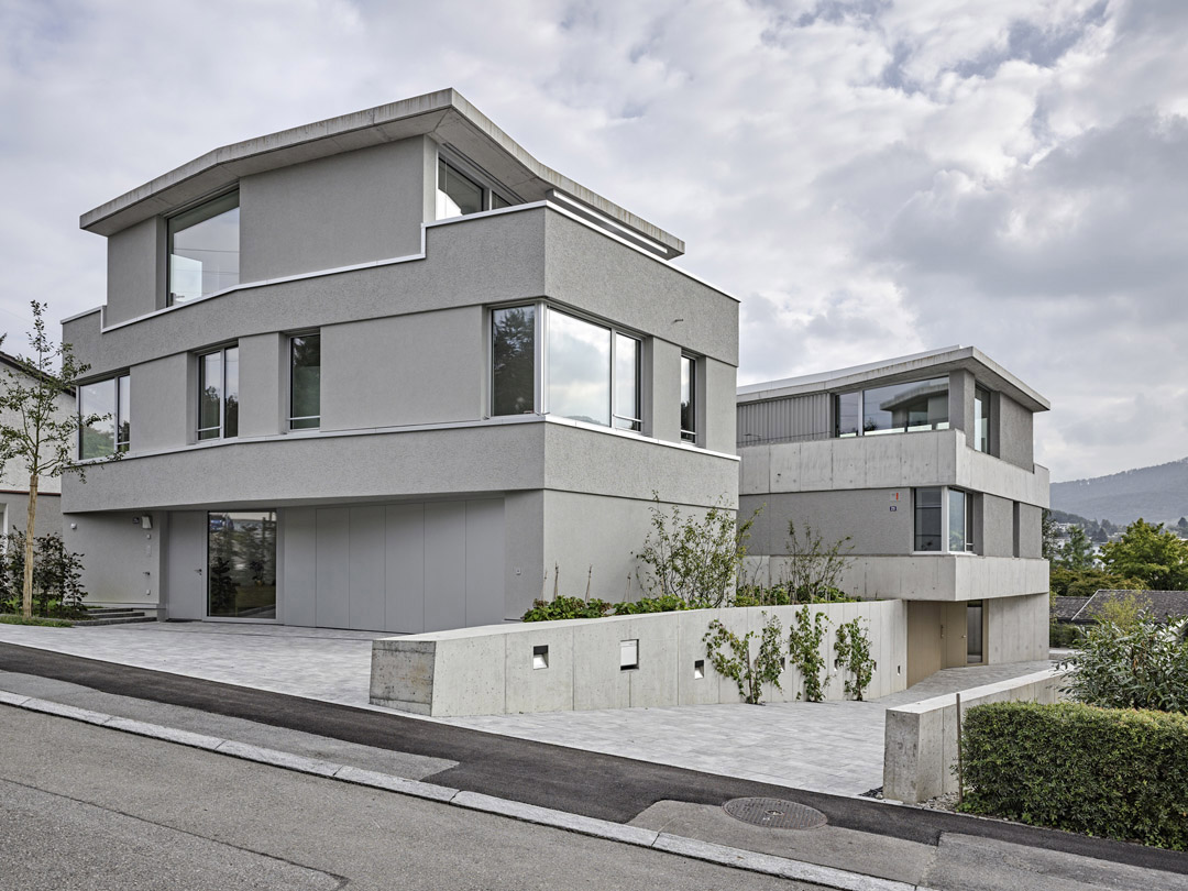 瑞士“孪生”住宅 / Spoerri Thommen Architekten-4