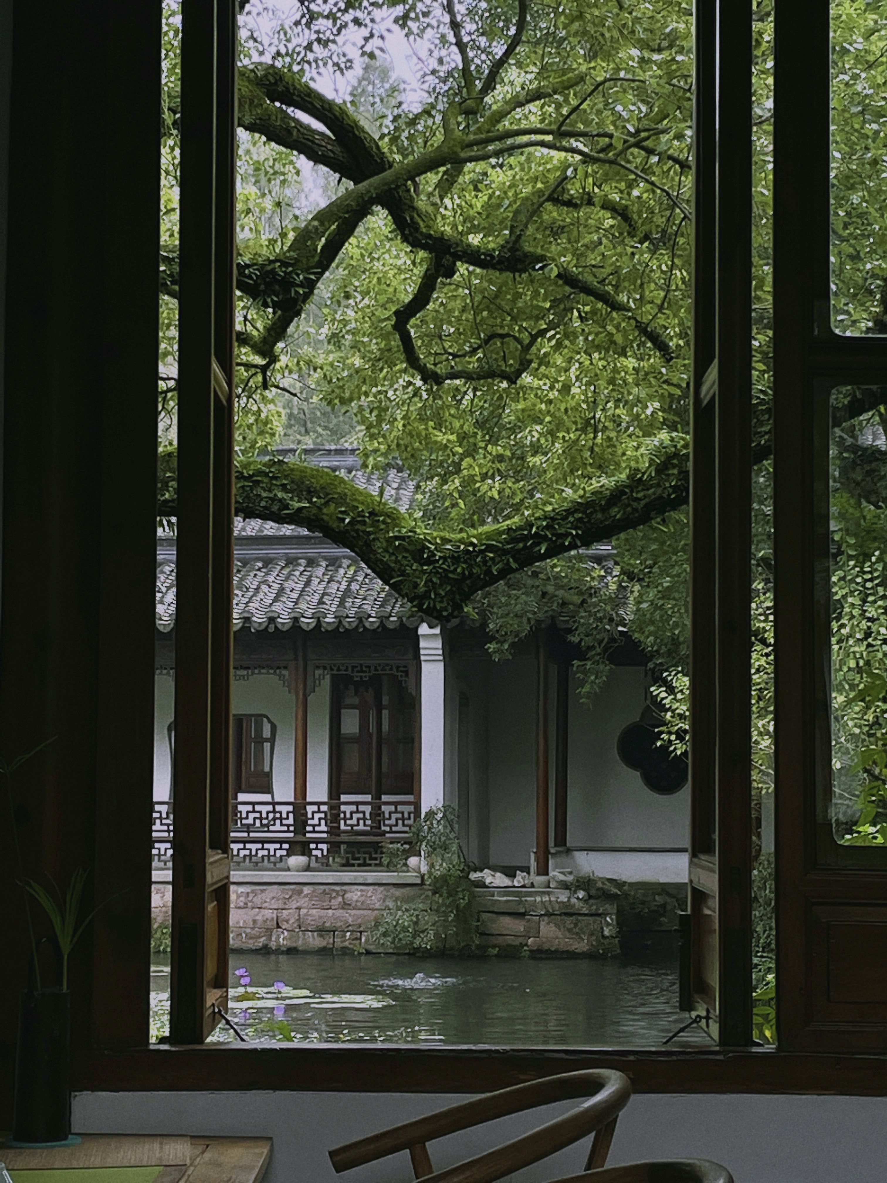 西湖边的园林-4