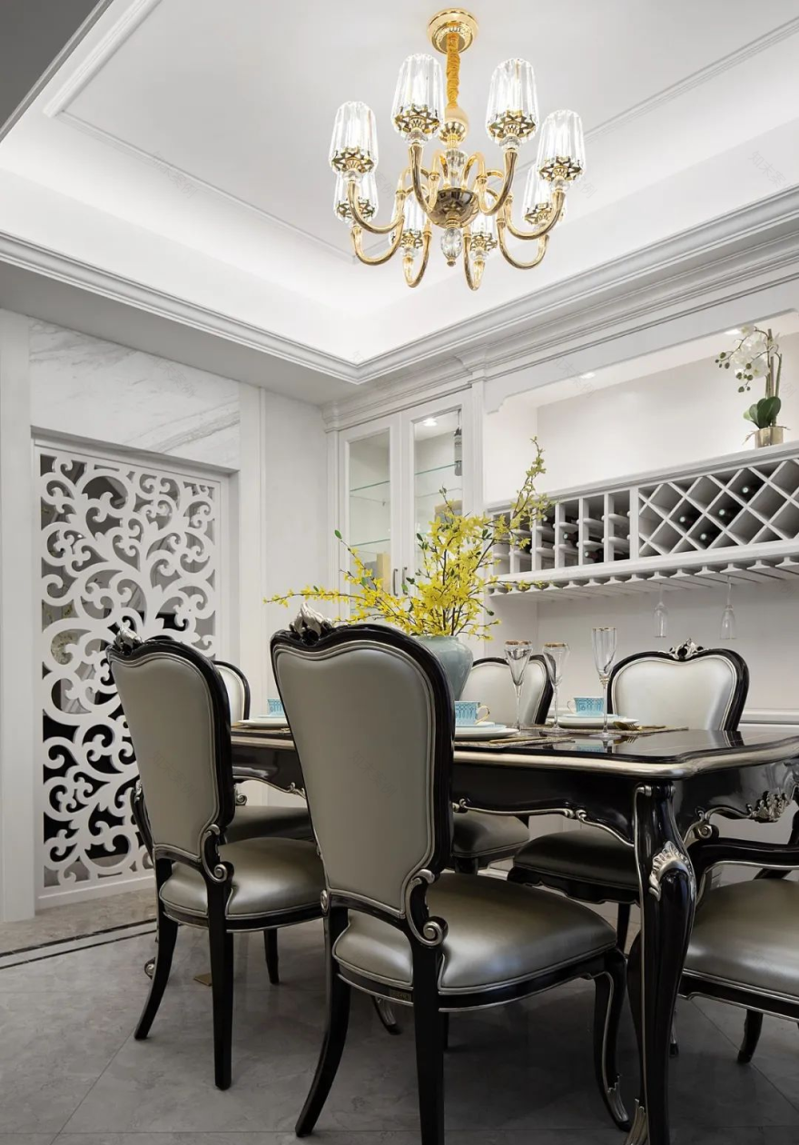 160㎡美式轻奢别墅,温馨空间与高效利用的完美结合-14