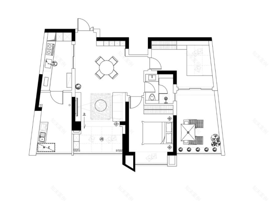 成都 72㎡私宅,Hygge 风打造舒适生活-22