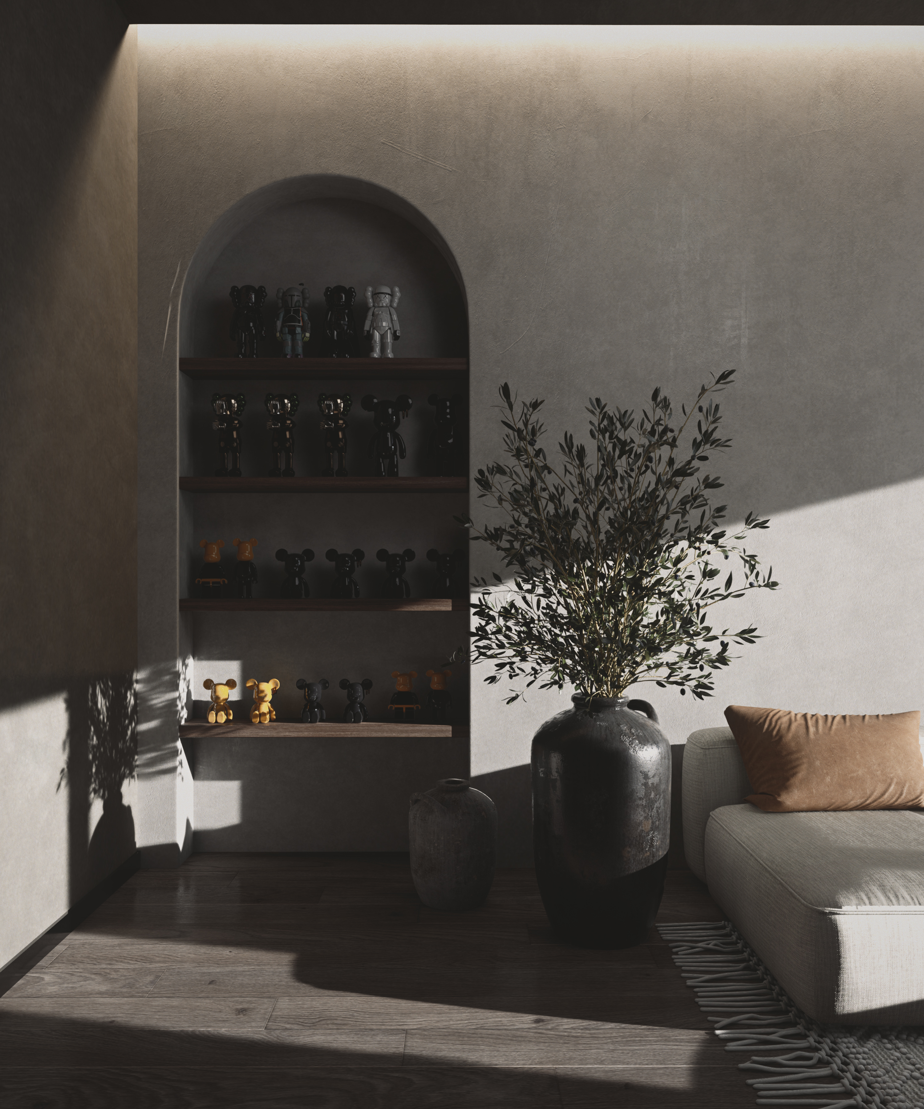 2021 年度渲染动画总结 | 室内设计新趋势与精彩案例解析-22