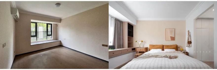 长沙·中海阅麓山142㎡现代原木风精装改造丨中国长沙丨拾素设计-34